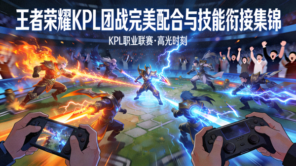 王者荣耀KPL比赛中团战完美配合与技能衔接集锦